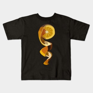 Orange Twist Kids T-Shirt